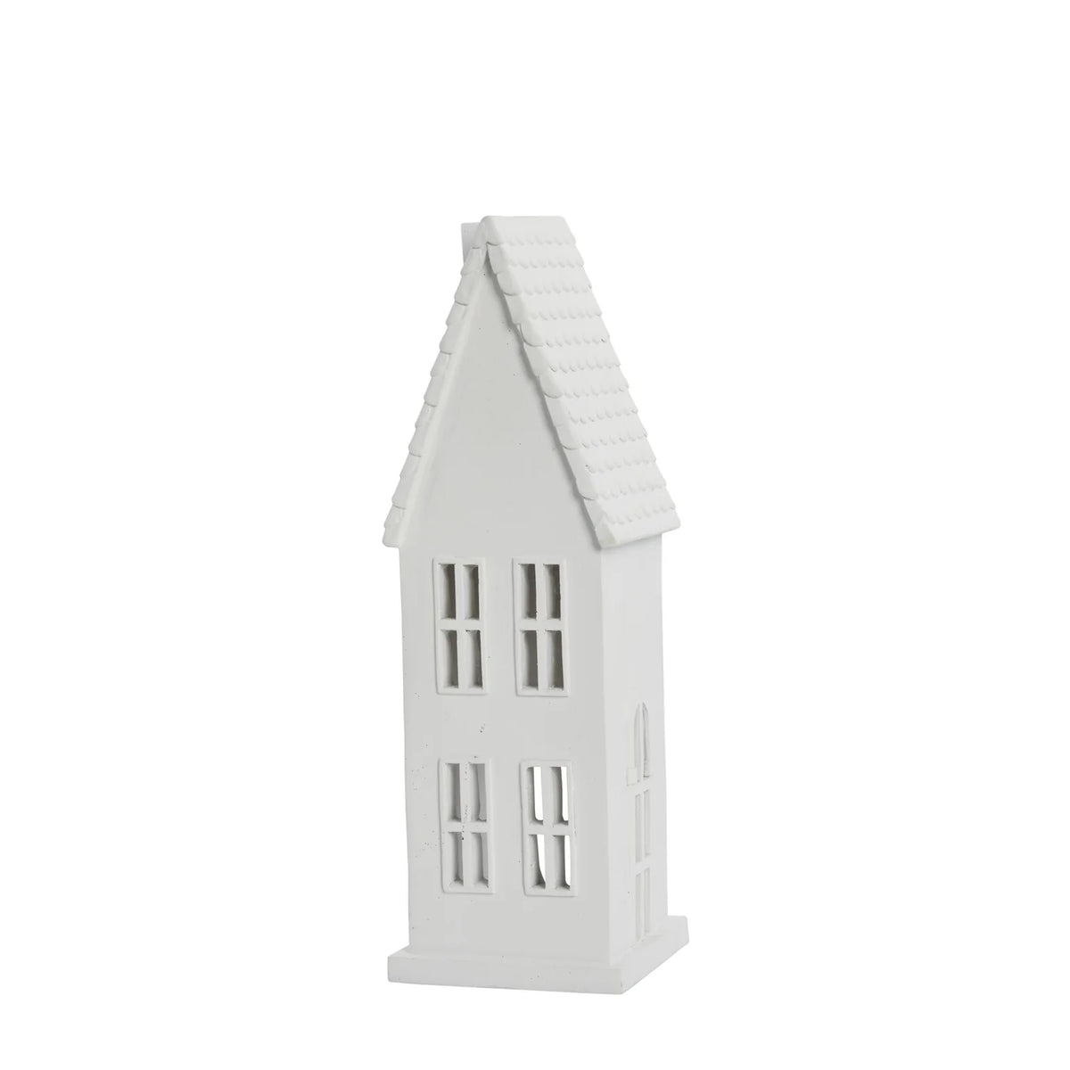 Decorative House - White, 28 cm