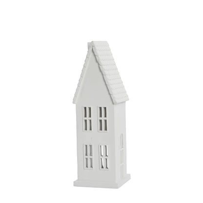 Decorative House - White, 28 cm