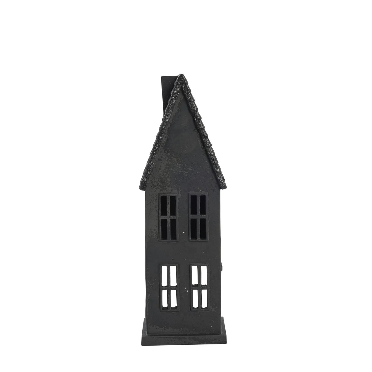 Decorative House - Black, 28 cm