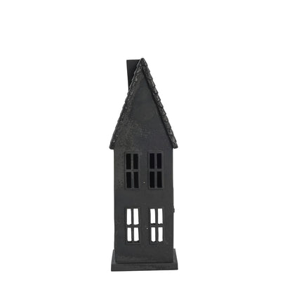 Decorative House - Black, 28 cm