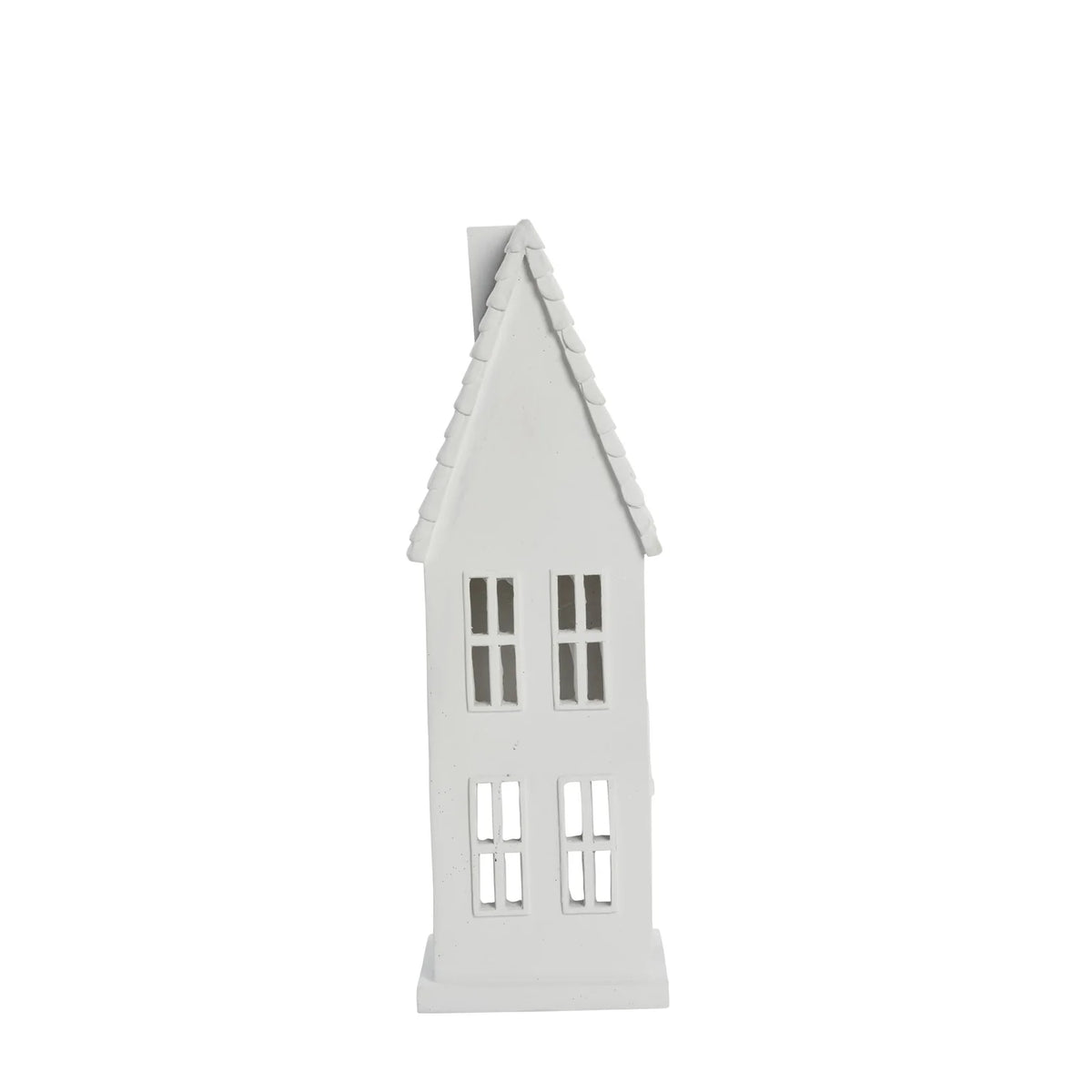 Decorative House - White, 28 cm