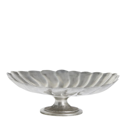 Decorative Tray - Antique Silver, Ø25 cm