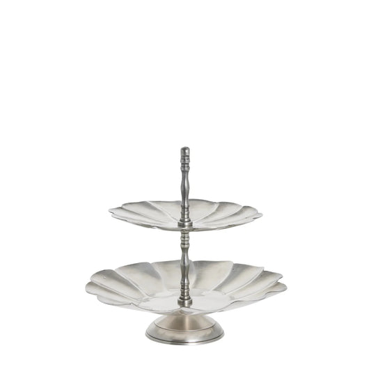 Centerpiece - Antique Silver, 23 cm