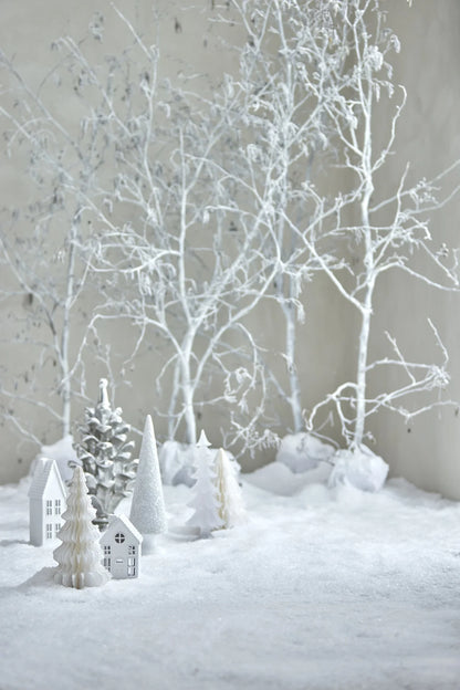 Decorative House - White, 28 cm