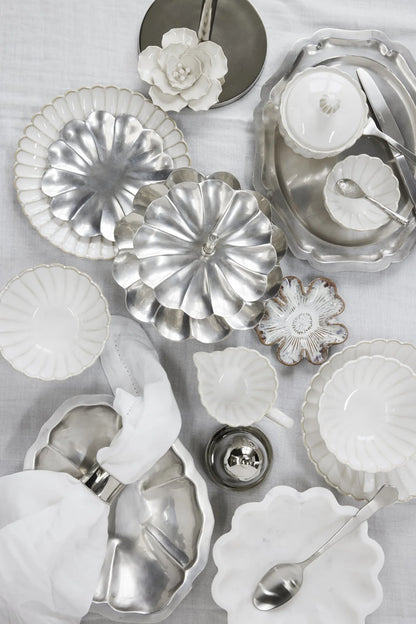 Centerpiece - Antique Silver, 23 cm